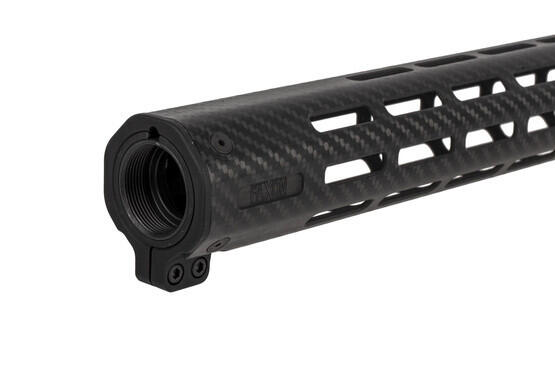 The Faxon carbon fiber ar-15 free float handguard is lightweight and strong for competition or duty use